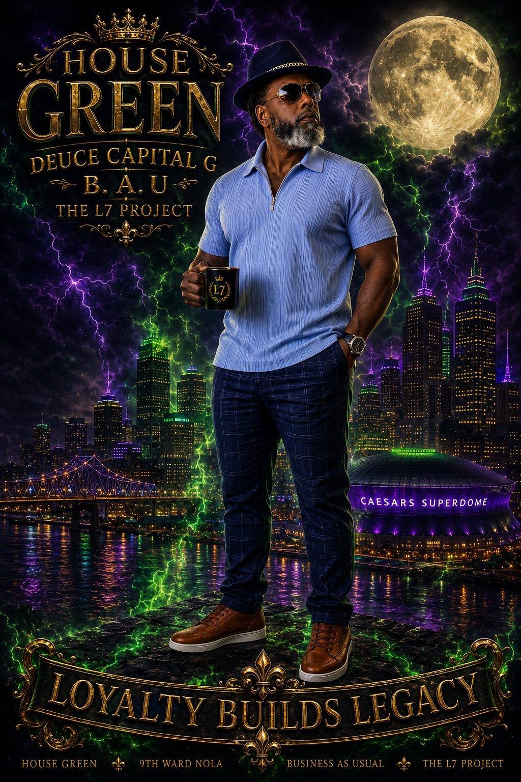 DEUCE capital G and Doobie G. Rilla — The Vision and The Voice of B.A.U.